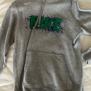 Grey nike hoodie